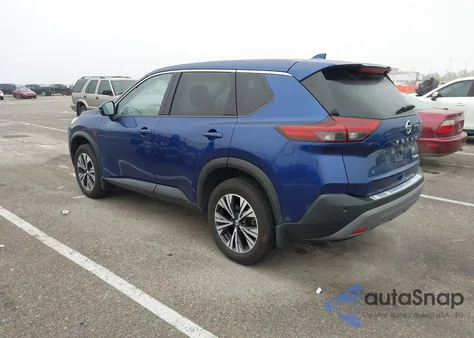 2021 Nissan Rogue Sv Intelligent Awd из США, поврежденный, VIN JN8AT3BB1MW220038